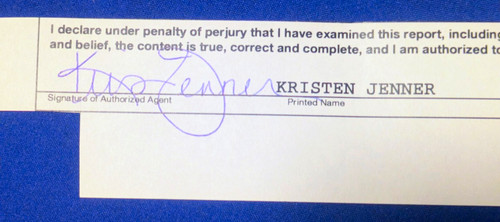 Kristen jenner hard - jenner, signed