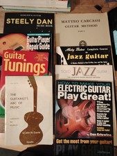Job Lot Of Jazz Guitar And  Music Tuition. Carcassi Steely Dan ABC Repair Guide