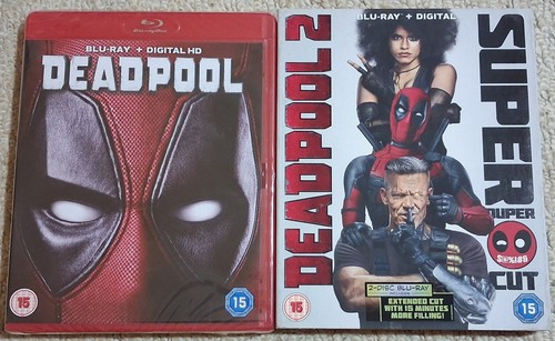 Deadpool blu ray 2 movie - deadpool,