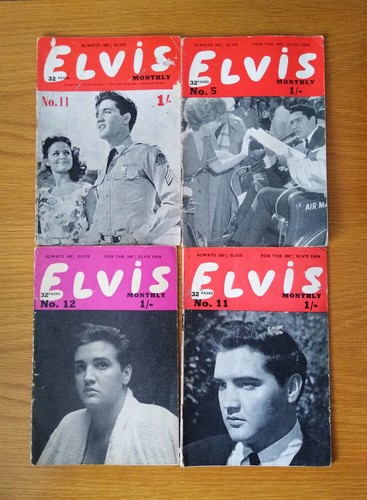 Elvis monthly bundle lot - elvis,