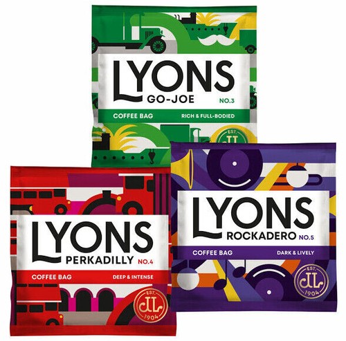 Lyons mixed coffee bags - lyons,