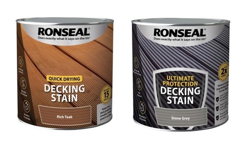 Ronseal garden decking stain - garden,
