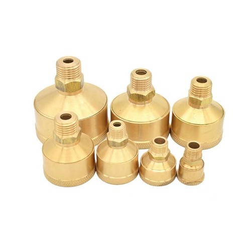 Multiple size brass grease - grease, oil