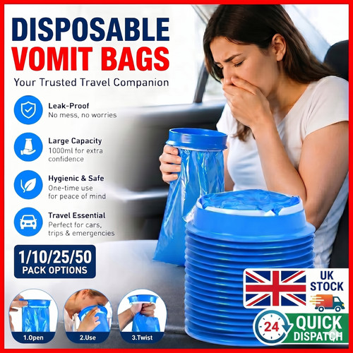 25pcs disposable vomit bags - disposable,