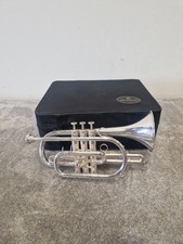 Besson Be1000 Silver Plate - Professional Cornet, Silver Plated - Good