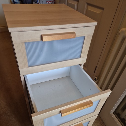 Ikea draw wooden storage - ikea,