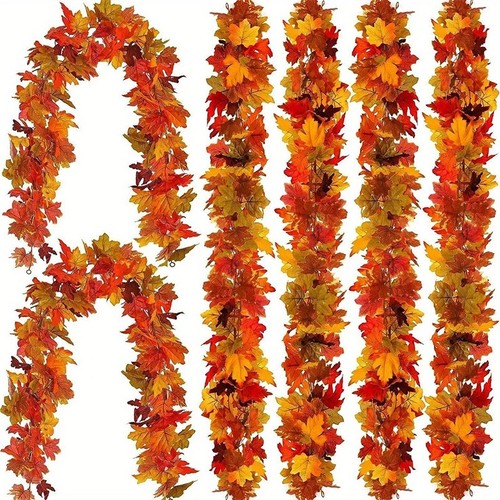 Leaf garland artificial - garland,