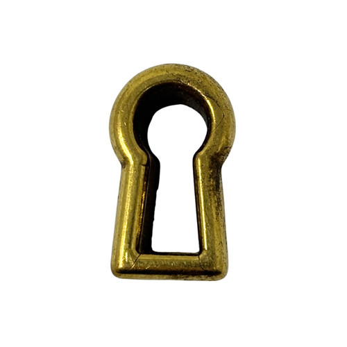 Brass key hole insert - brass,