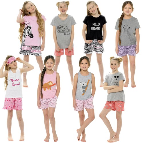 Girls pyjamas short sleeve - girls,
