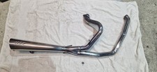 Harley Davidson FXR Evo Supertrapp 2-1 Exhaust System Stainless Steel