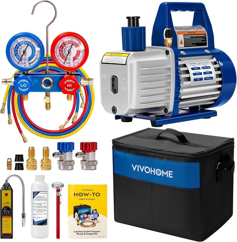 Vivohome 4hp 5cfm vacuum - 1/4hp,