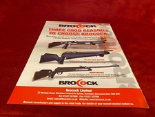 PGUN2 GUN ADVERT 11X8 BROCOCK ENIGMA. HUNTER. INDEPENDENT