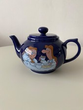 Tetley Tea Blue Teapot -