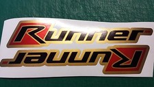Gilera Runner side panel Stickers FX, FXR, SP, VX, VXR, pogialli malossi GOLD
