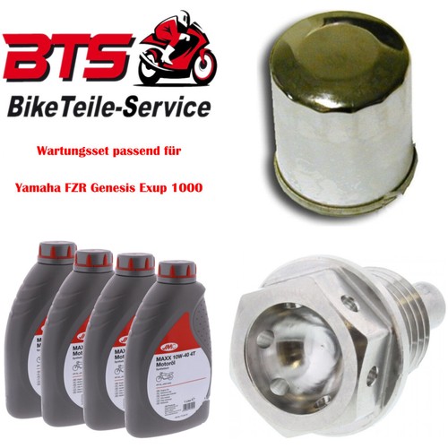 Set oil filter drain plug - set,