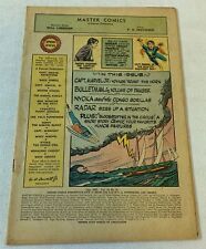 1947 MASTER COMICS #81 ~ coverless, incomplete - just 34 pages