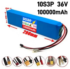 36V 100Ah 10S3P Rechargeable