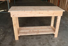 Wooden Work Bench 1.8m- 6ft  Great garage workbench