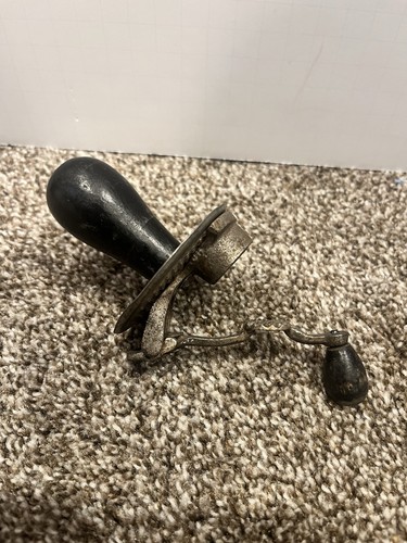 Vintage cast iron metal wood - vintage, iron/metal/wood