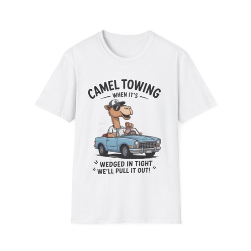 Camel towing illustration - camel,