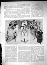 Old 1894 Chieftain Comic Opera Burnand Arthur Sullivan Savoy Theatre Victorian