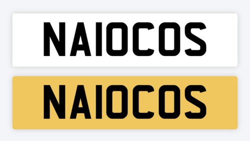 Narcos private number plate - narcos,