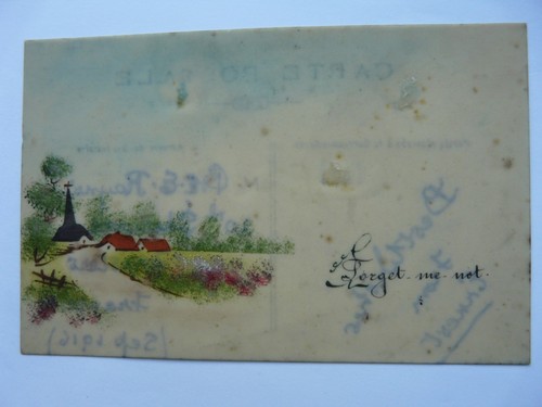 Ww1 celluloid postcard pte - celluloid,