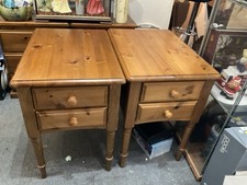 Ducal Pine Bedside Cabinet X 2