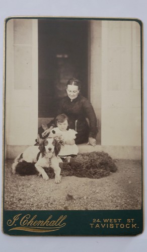 Cabinet card lady child - cabinet,