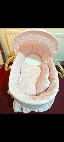 Pink oval rocking - pink, moses