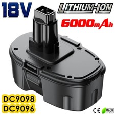 6.0AH Battery For Dewalt 18V
