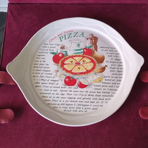 Vintage pizza plate rayware - plate, by