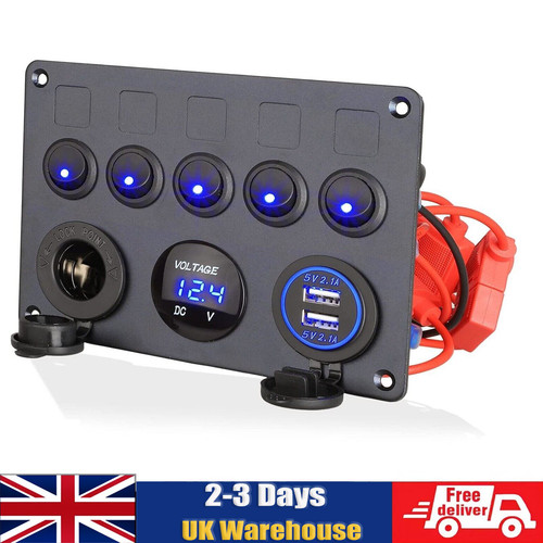 Gang 12v 24v inline fuse - fuse, box