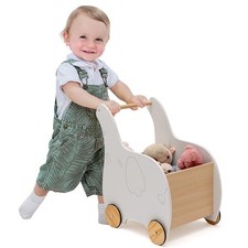 Wooden Baby Walker 2 in 1 Kids