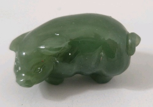 Vintage hand carved - hand, pig