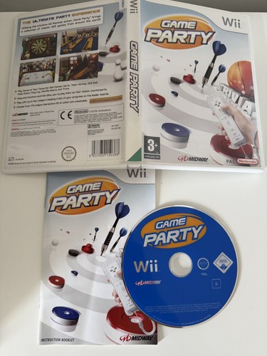 Game party wii - party, manual