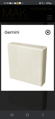 Resin stone worktop - stone, 12mm