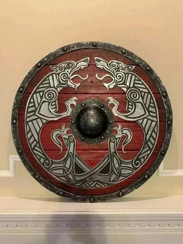 Medieval shield viking - medieval,