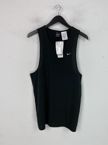 Nike black tank top sleeveless - black,
