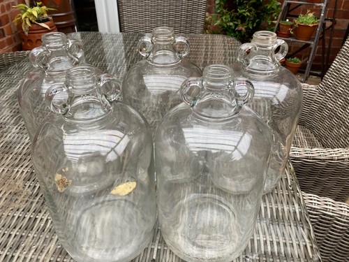 Demijohn glass bottles - demijohn,