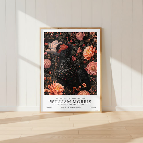 William morris black cockatoo - morris,