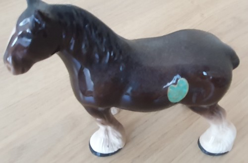 Beswick porcelain horse figure - porcelain,