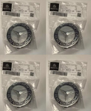 4x MERCEDES Alloy Wheel Center