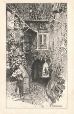 396093 postcard interior - postcard,