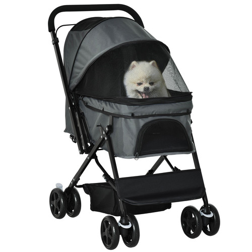 Pawhut pet stroller dog - pawhut,