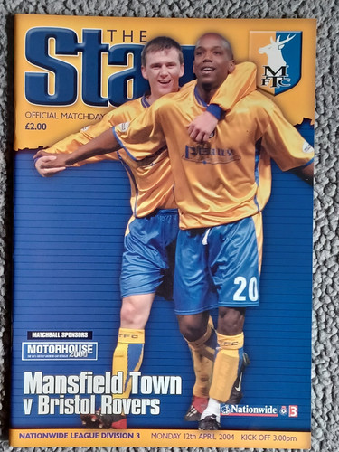 Mansfield town bristol - town, v