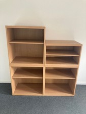 3x IKEA BESTÅ Wooden Shelf