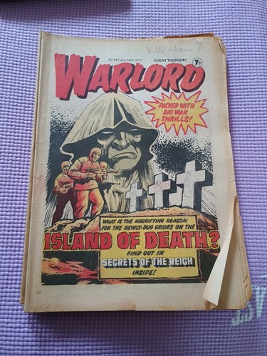 Warlord 1977 comic x10 issue - 1977,