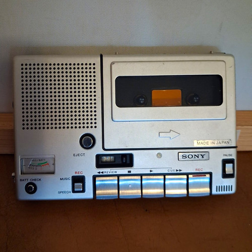 Sony 150 cassette corder - sony, cassette-corder