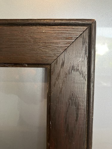 Vintage wooden picture frame - picture,